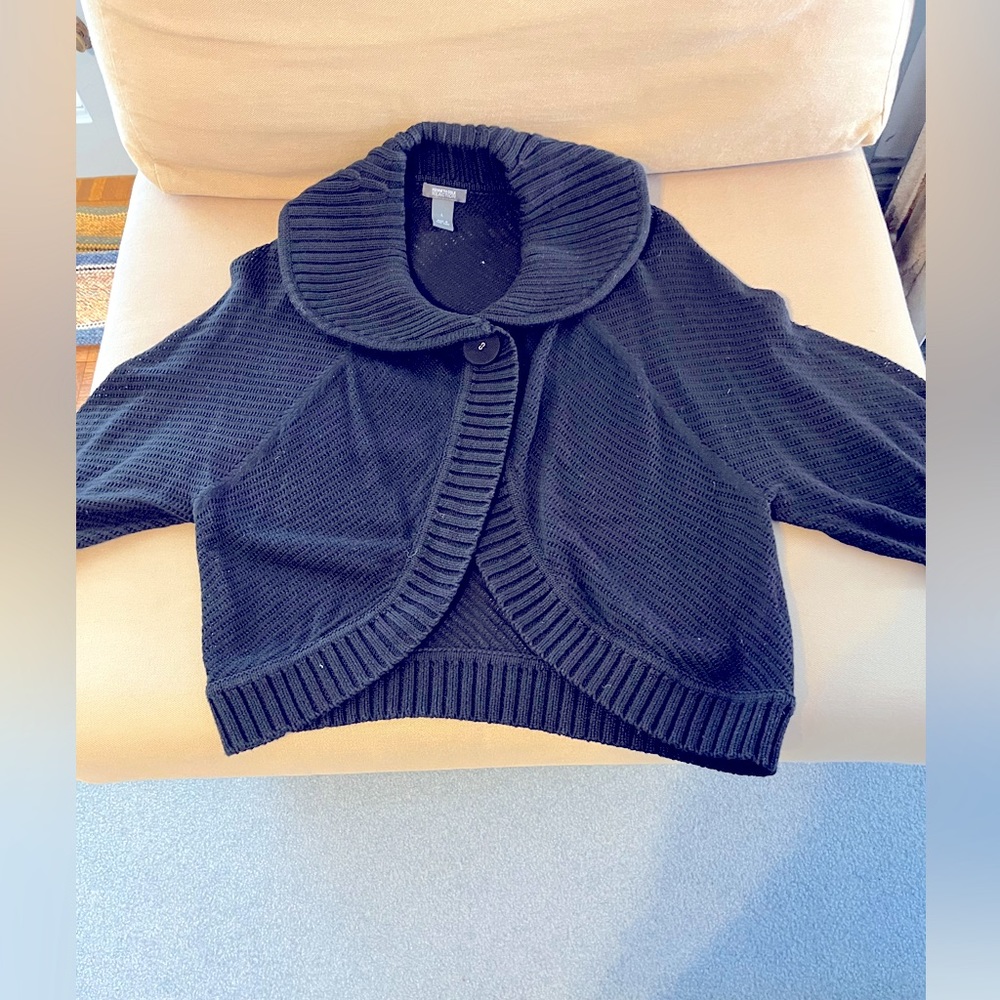 BLACK SHRUG BY KENNETH COLE REACTION